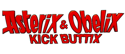 Asterix at the Olympic Games title screen for Playstation 2